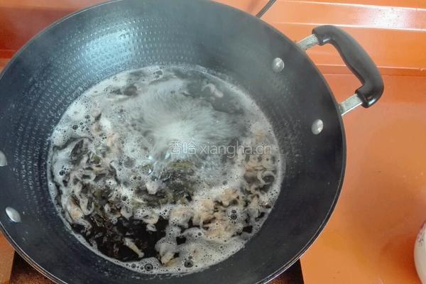 紫菜虾皮蛋花汤的做法图解6