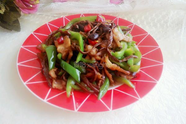 干煸茶树菇肉片的做法图解15
