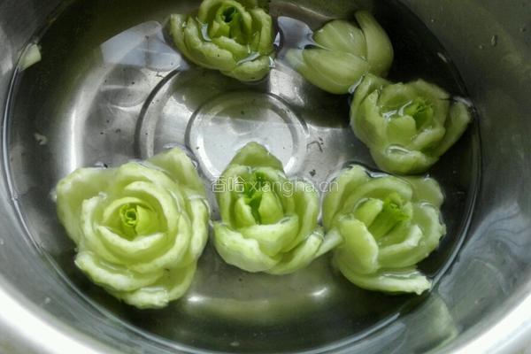 翡翠油菜盏的做法图解3