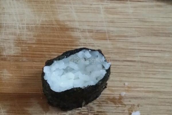 玉米和肉松寿司的做法图解6