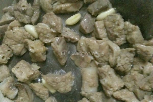 爆炒猪肺的做法图解5