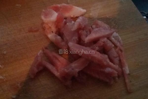 扁豆闷面的做法图解2