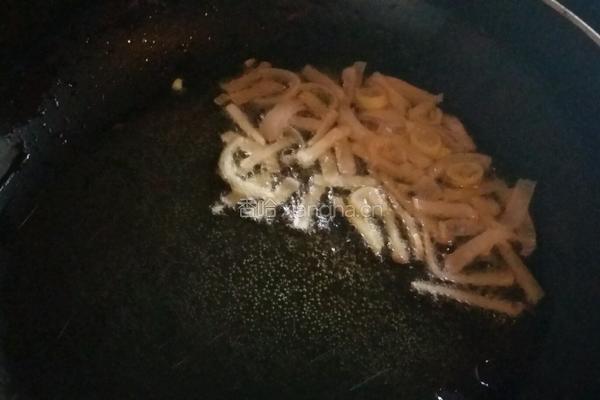 扁豆闷面的做法图解4