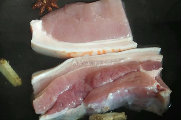 干豆角扣肉的做法图解4