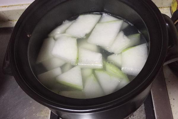  竹荪干贝冬瓜汤的做法图解5