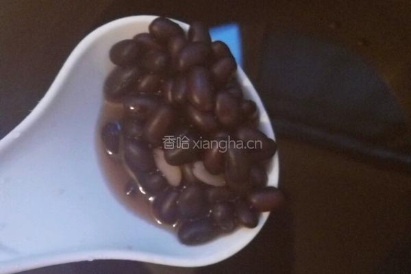 黑饭豆芋头汤的做法图解4
