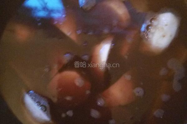 黑饭豆芋头汤的做法图解5