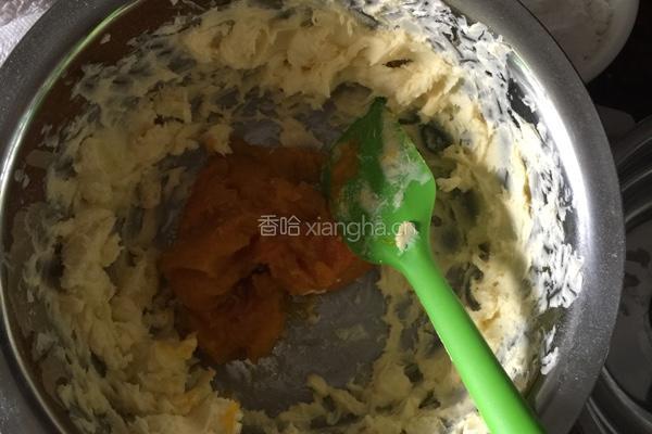 南瓜饼干的做法图解3