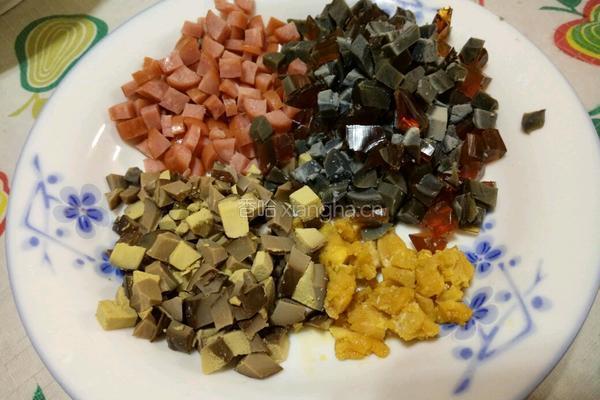 五彩蒸蛋膏（高）的做法图解2