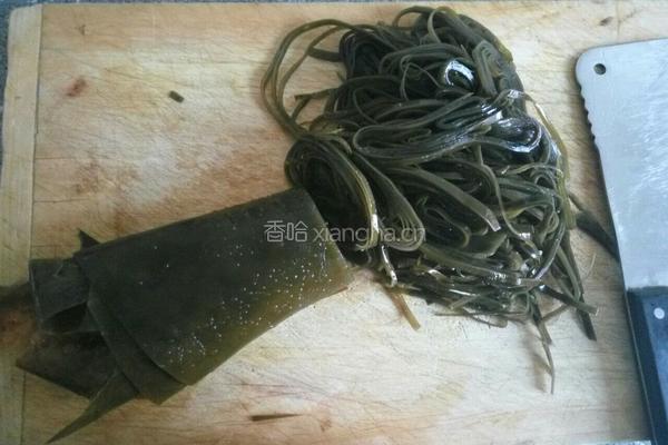 炖海带的做法图解3