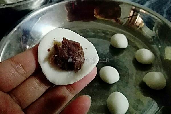 红豆沙馅汤圆的做法图解10