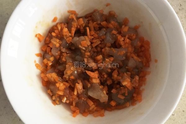鲜虾香菇盏的做法图解8