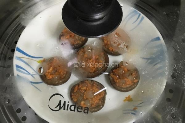 鲜虾香菇盏的做法图解10