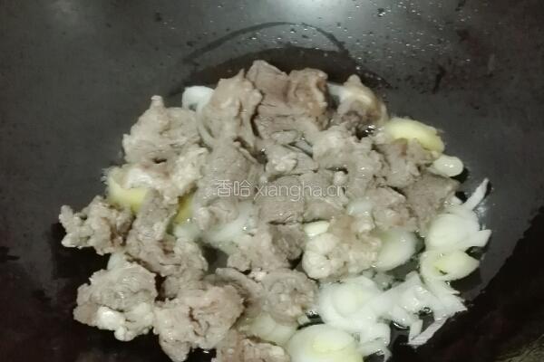 牛腩炖豆角的做法图解5