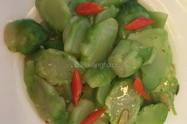 素炒儿菜的做法图解8