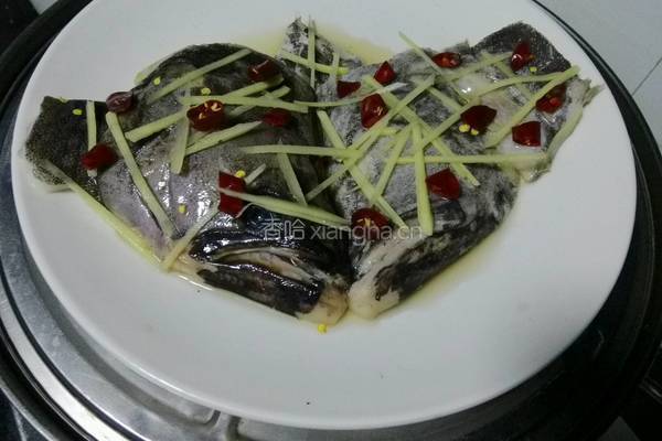 清蒸鸦片鱼头的做法图解5