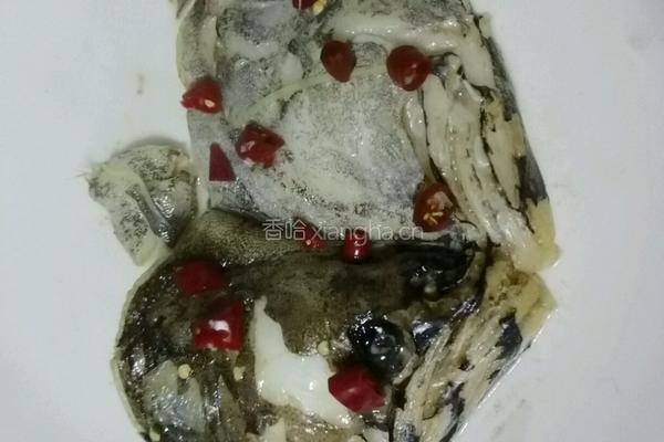 清蒸鸦片鱼头的做法图解7
