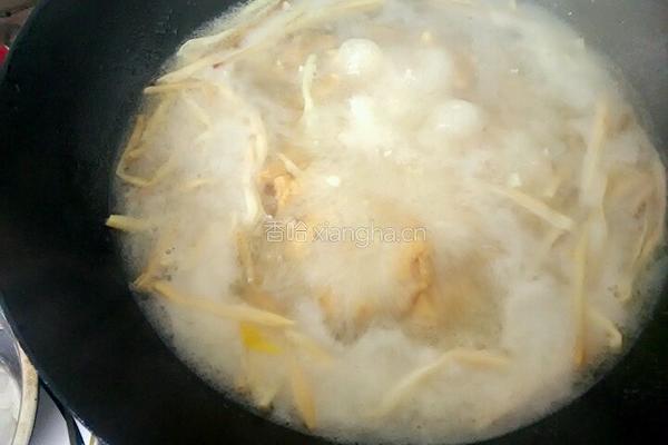 黄花滑肉汤的做法图解8