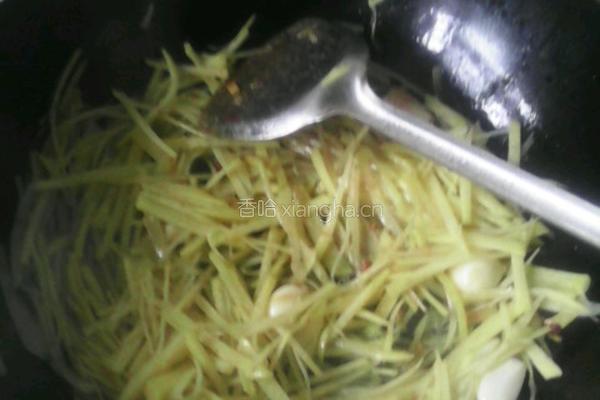 青椒炒土豆的做法图解5