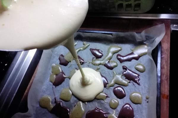 ＃年夜饭＃迷彩蛋糕卷的做法图解19