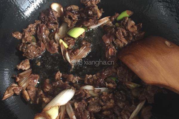 葱爆羊肉的做法图解5