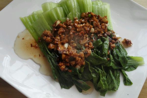 碧玉呛油菜的做法图解6
