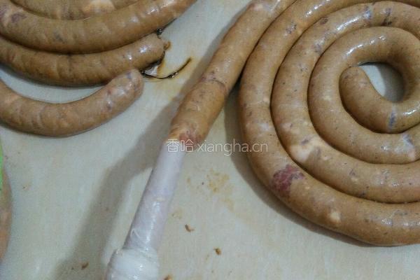 豆腐肉香肠的做法图解5