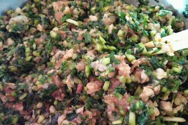 猪肉韭菜饺子的做法图解6