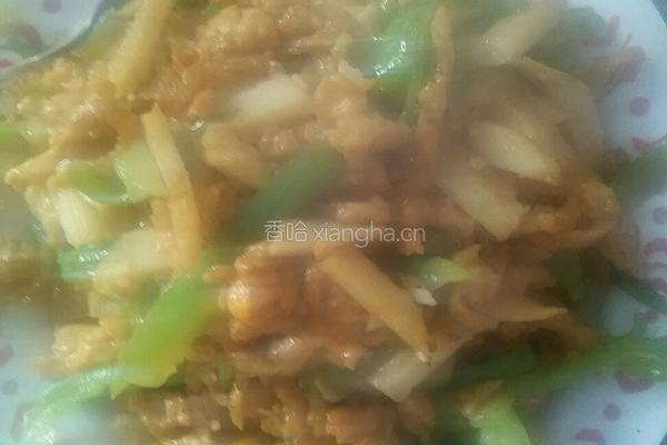 青椒土豆炒肉丝的做法图解5