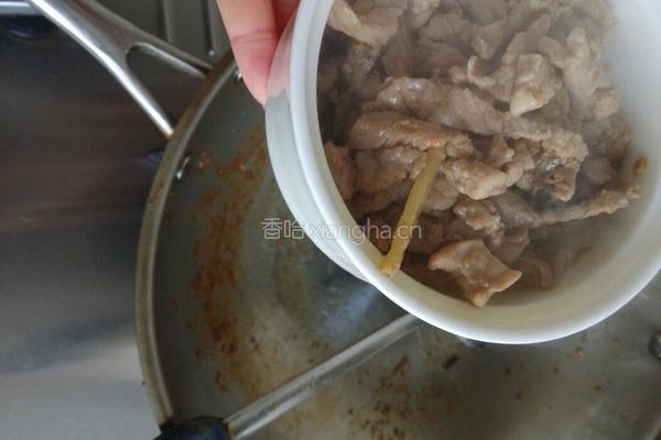 山药炒肉丝的做法图解9