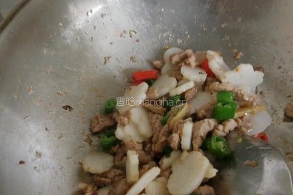 山药炒肉丝的做法图解11