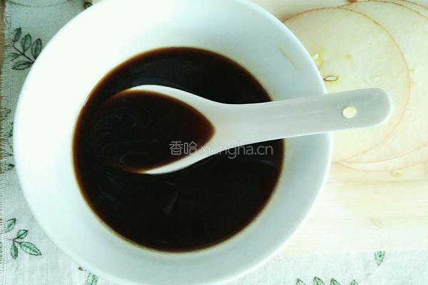红糖煎苹果的做法图解2