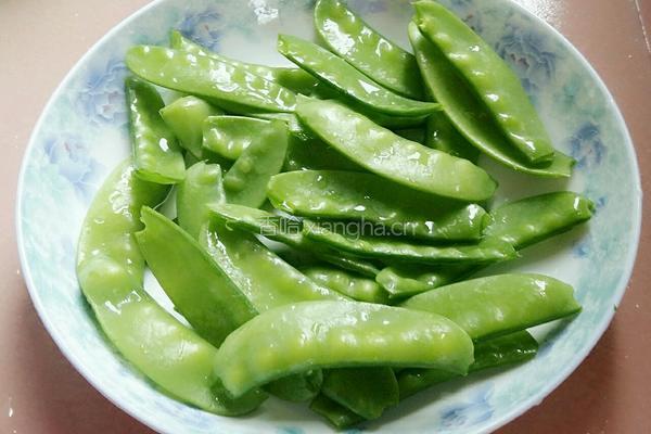 荷兰豆香菇肉片的做法图解4
