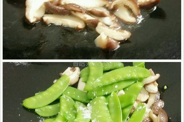 荷兰豆香菇肉片的做法图解8