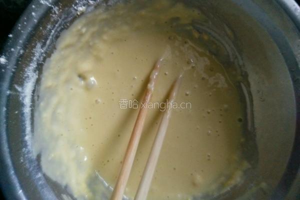 鸡蛋韮菜饼的做法图解3
