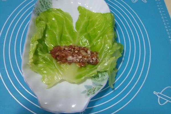 圆白菜酿肉的做法图解4