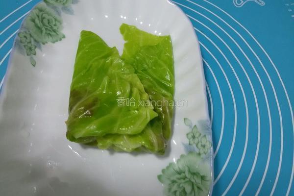 圆白菜酿肉的做法图解7