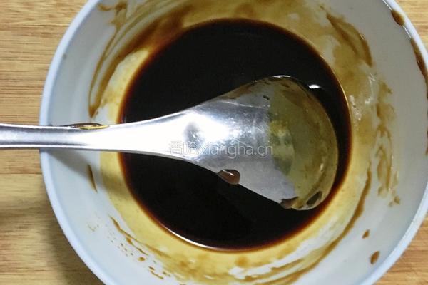 浇汁油菜的做法图解3