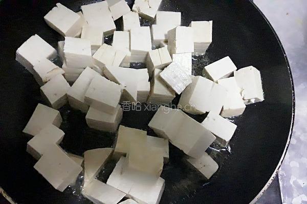 香煎豆腐的做法图解2