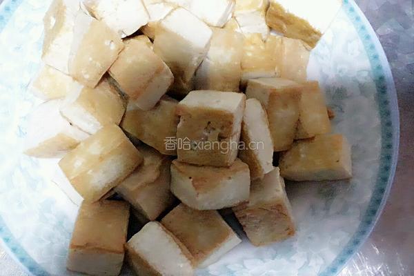 香煎豆腐的做法图解5