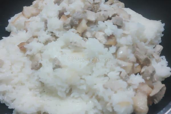 芥菜拌饭的做法图解9