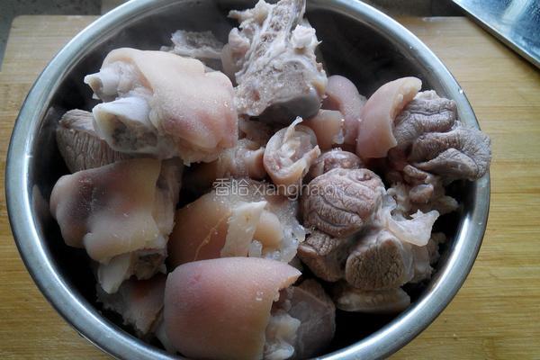 红豆猪蹄汤的做法图解5