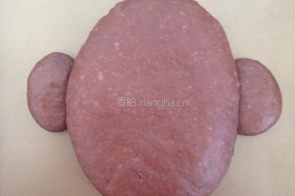 趣味猴子面包的做法图解5