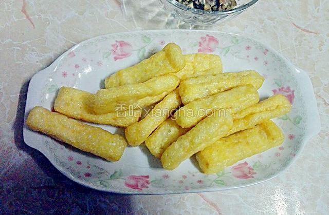 准备好豆腐泡