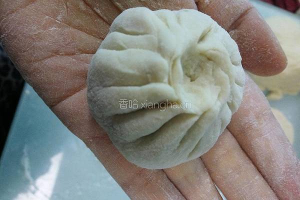 甜甜蜜蜜（赤豆沙包）的做法图解6