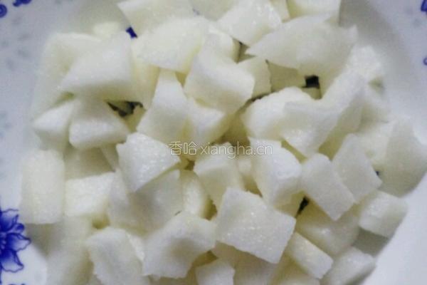 红枣雪梨银耳羹的做法图解4