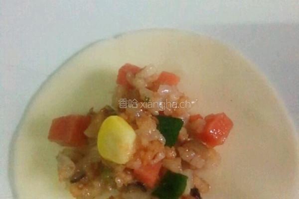 糯米烧麦的做法图解3