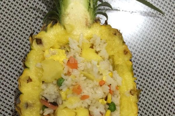 菠萝炒饭的做法图解11