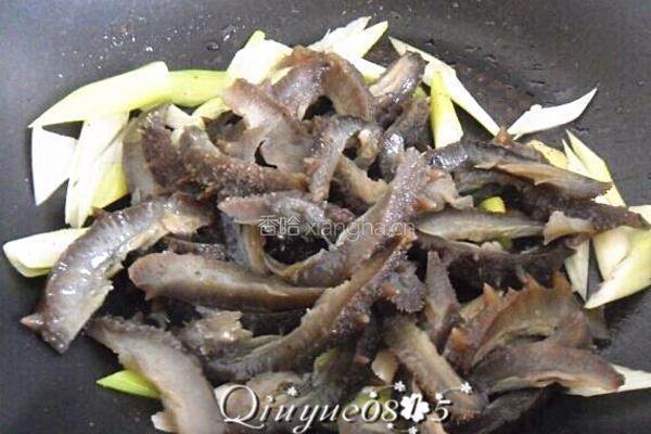 鲍汁葱烧海参的做法图解5