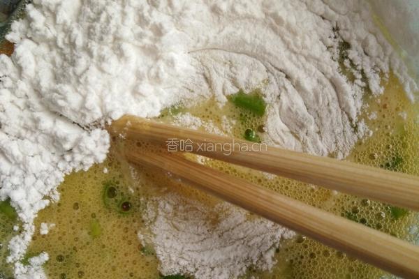 海苔蔬菜鸡蛋饼的做法图解3